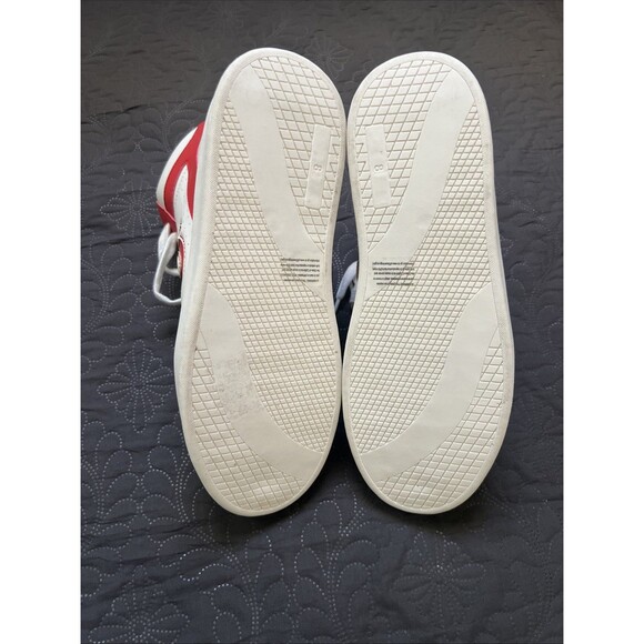 TRUE RELIGION Kyrie High Top Sneaker White Red Men\'s SZ 8 NWOB Athleisure Sporty main image 6